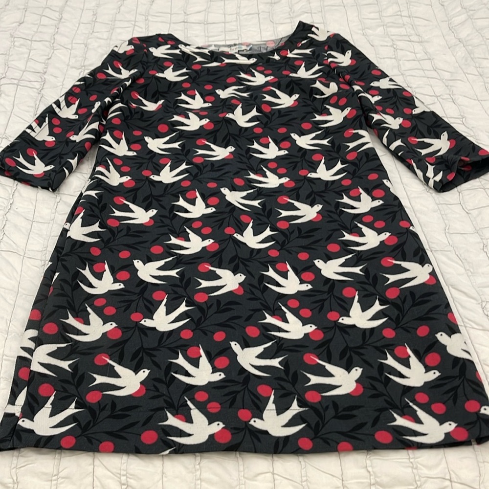 Boden Knit 3/4 Sleeve Dress EXC M Sz 8 US